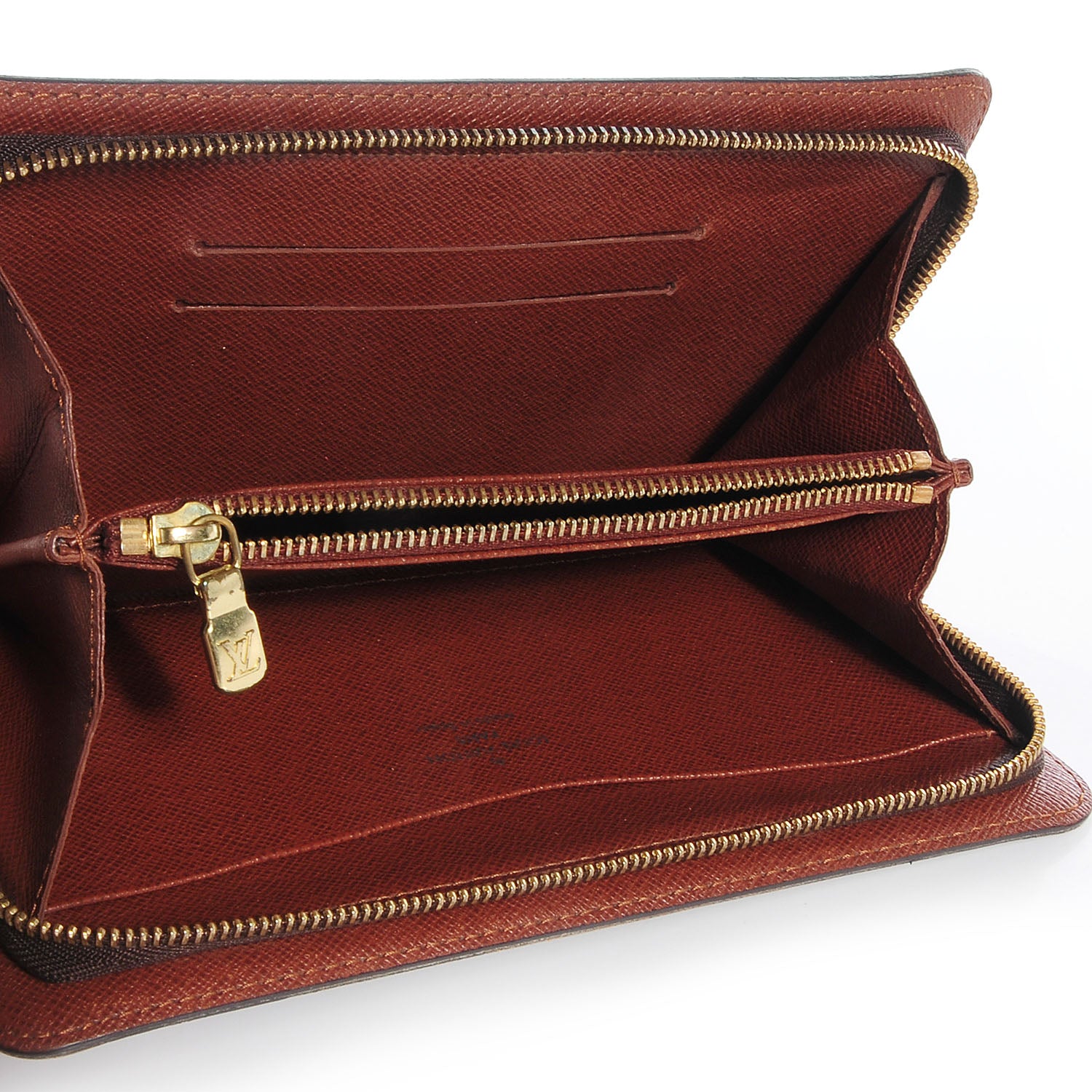 Louis Vuitton Monogram Porte-Monnaie Zippy Wallet 5 of 7