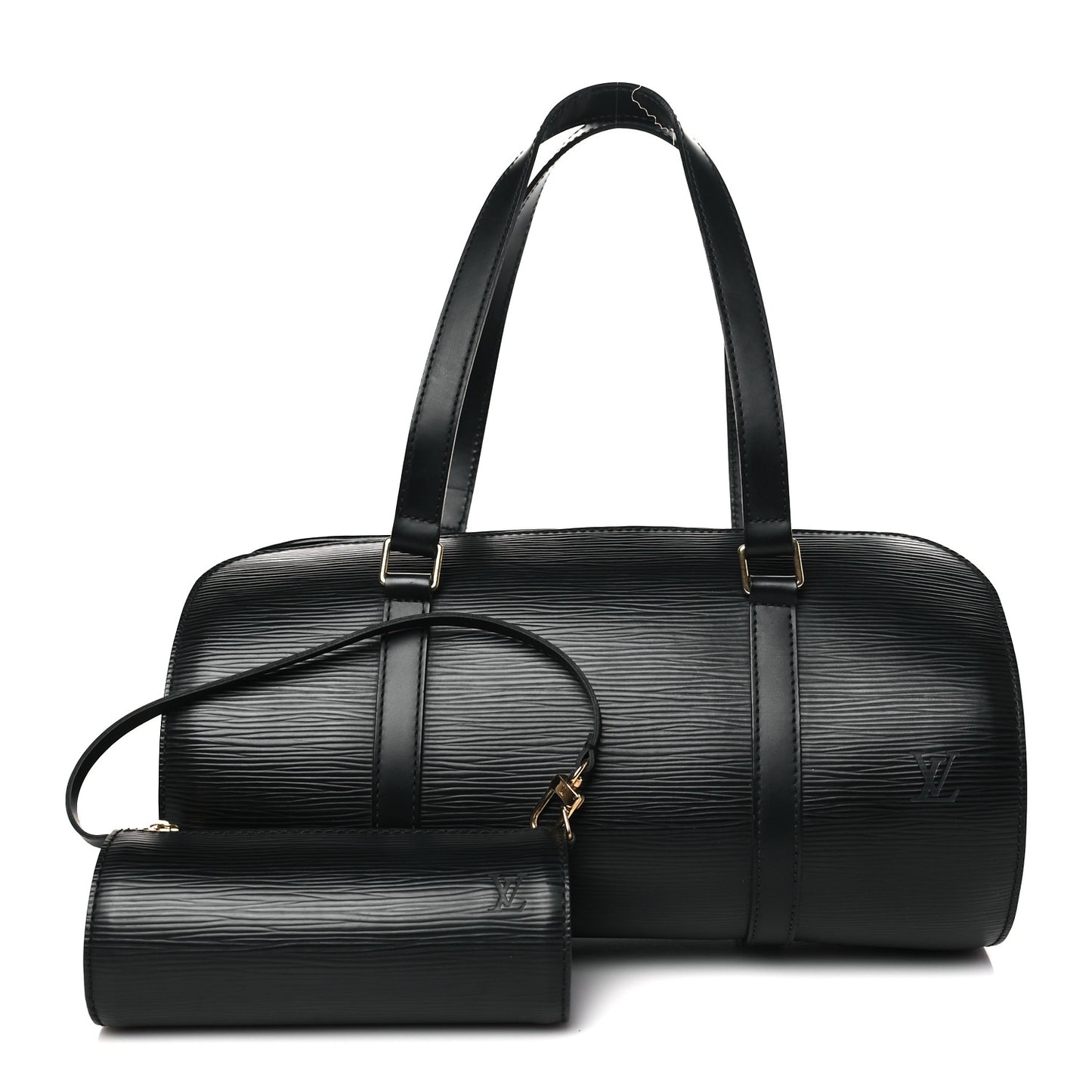 LOUIS VUITTON Epi Soufflot Black