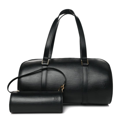 Louis Vuitton LOUIS VUITTON Epi Soufflot Black 1 of 10