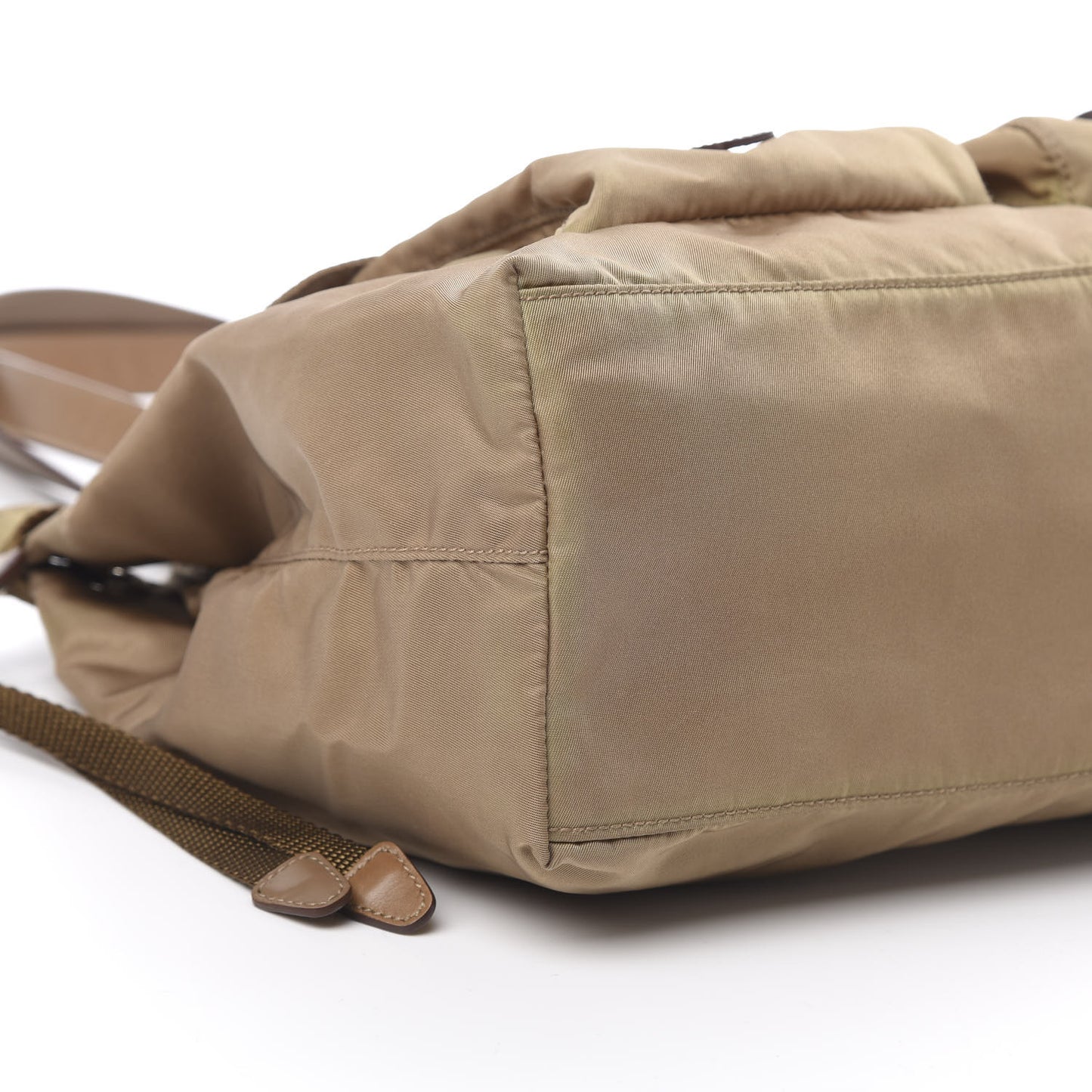 Nylon Vela Tote Cammello