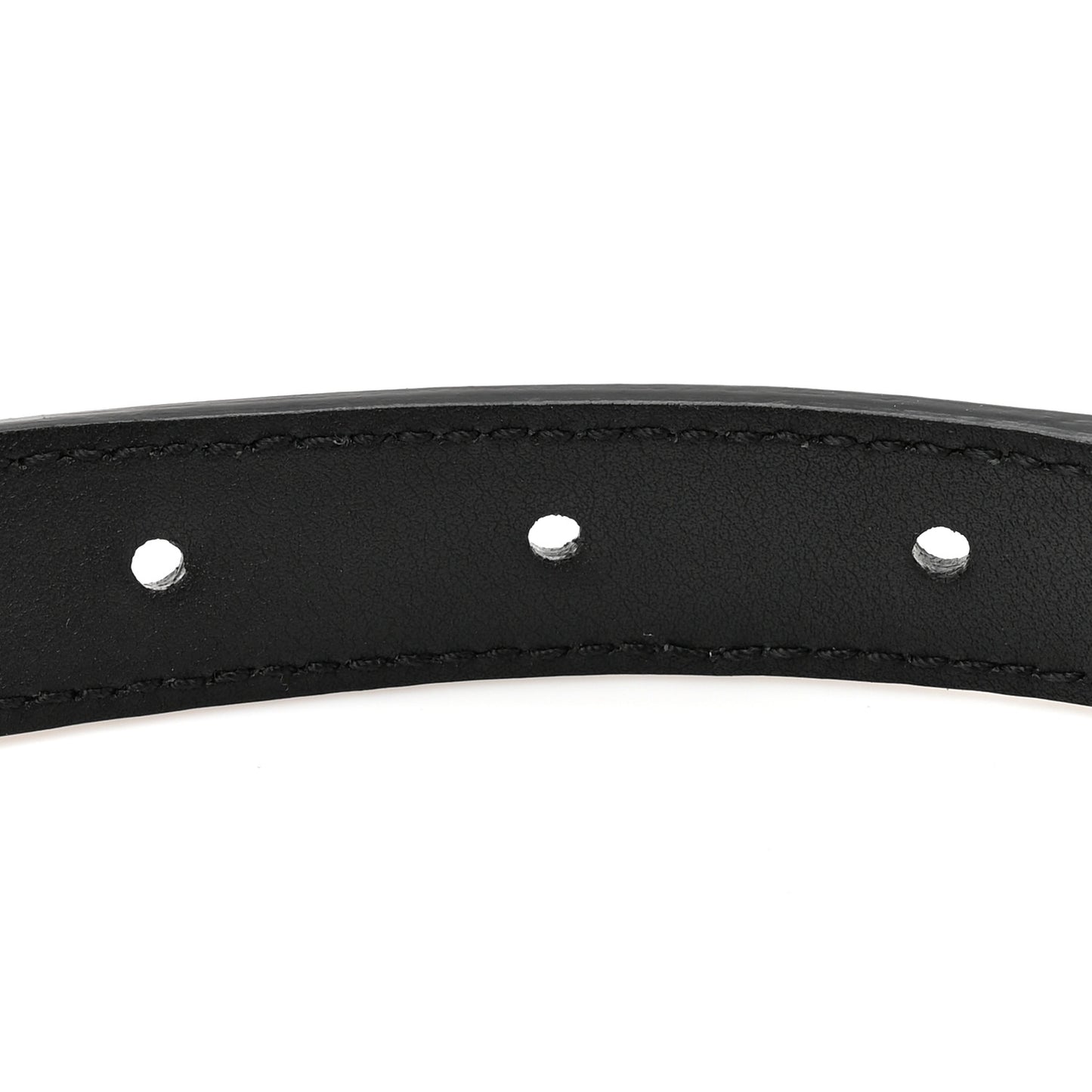 GG Supreme Monogram Matte Plutone Calfskin Double G 20mm Belt 75 30 Beige Ebony New Acero