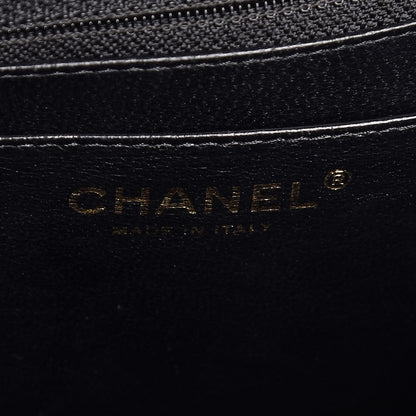 Chanel Caviar Quilted Jumbo Single Flap Black 6 of 8
