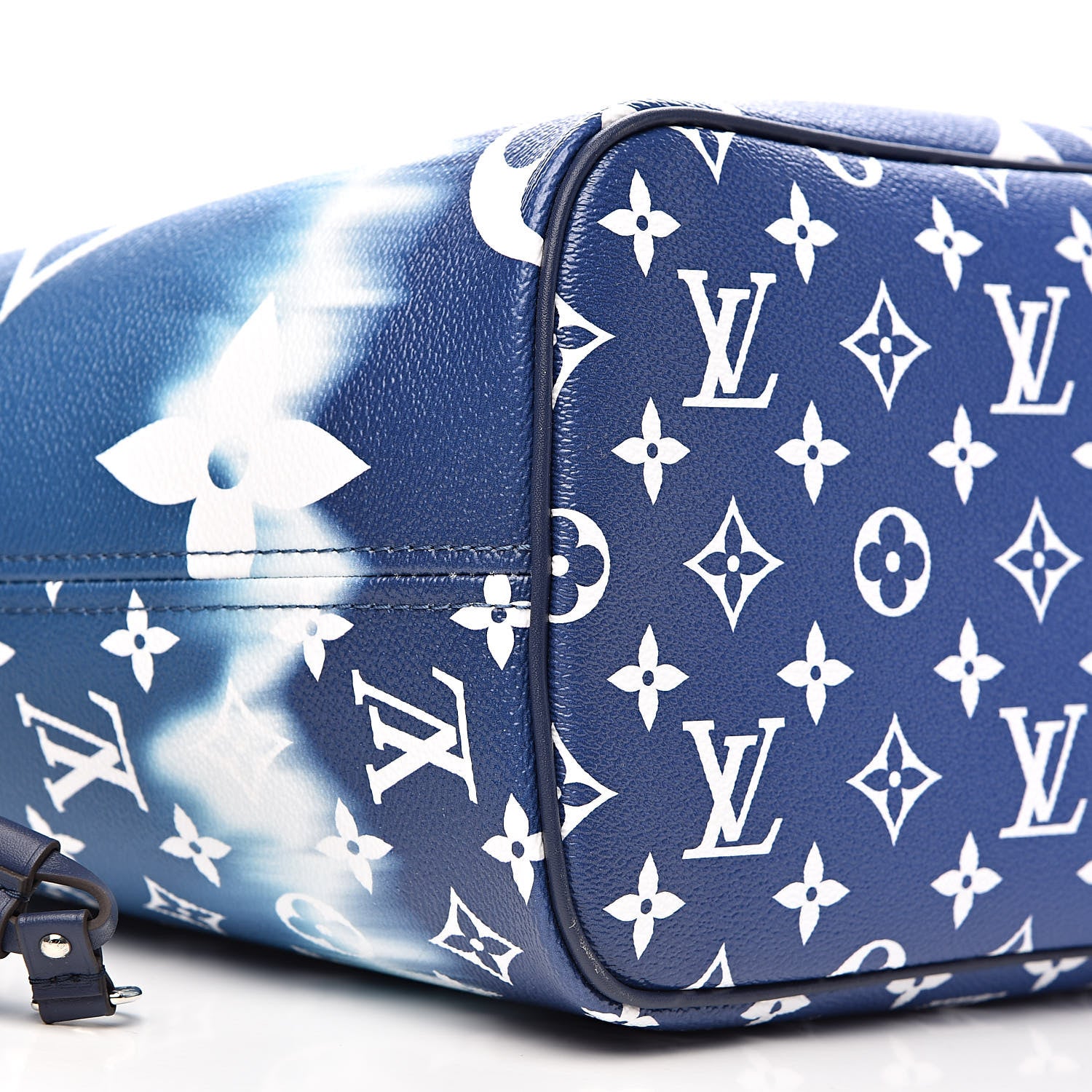 Louis Vuitton Monogram Escale Neverfull MM Blue 9 of 11