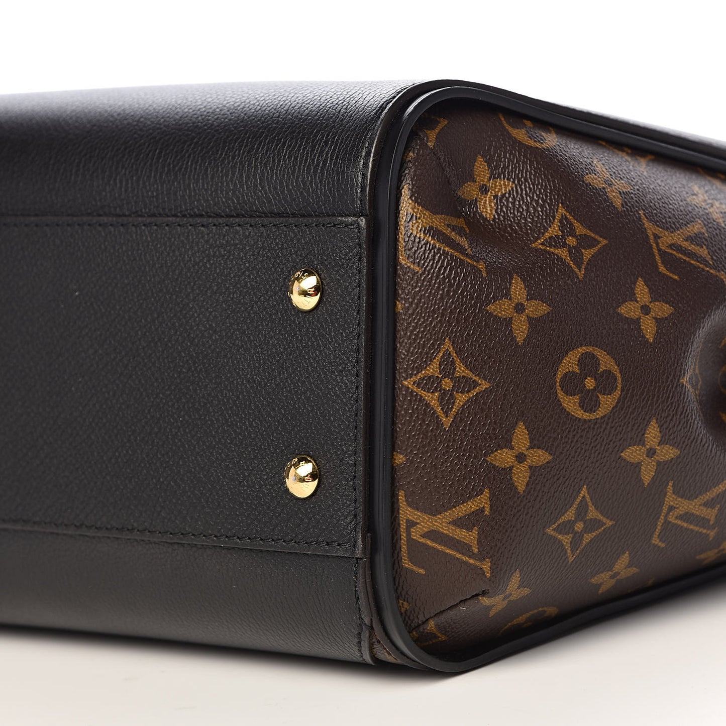 Calfskin Monogram Kimono Tote Black
