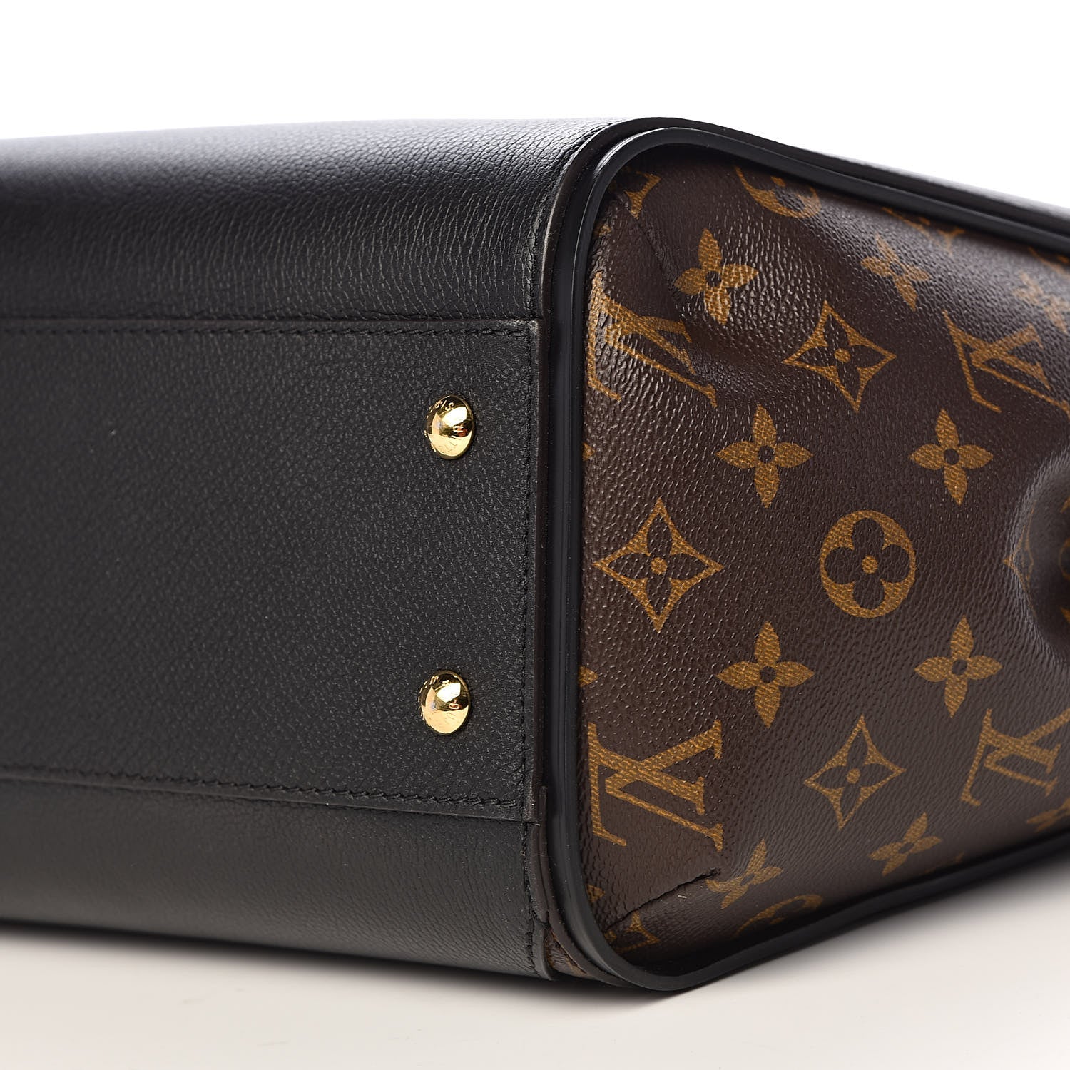 Louis Vuitton Calfskin Monogram Kimono Tote Black 10 of 11