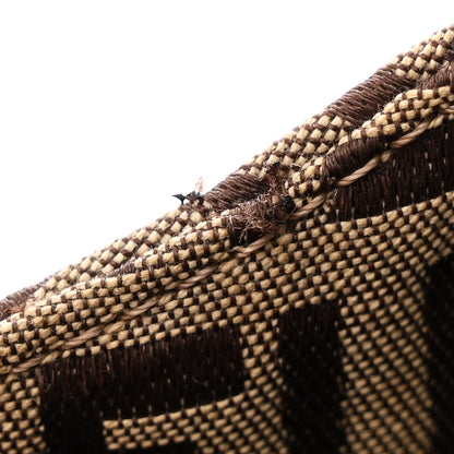 Fendi Zucchino Small Hobo Mogano Panna Testa 17 of 19