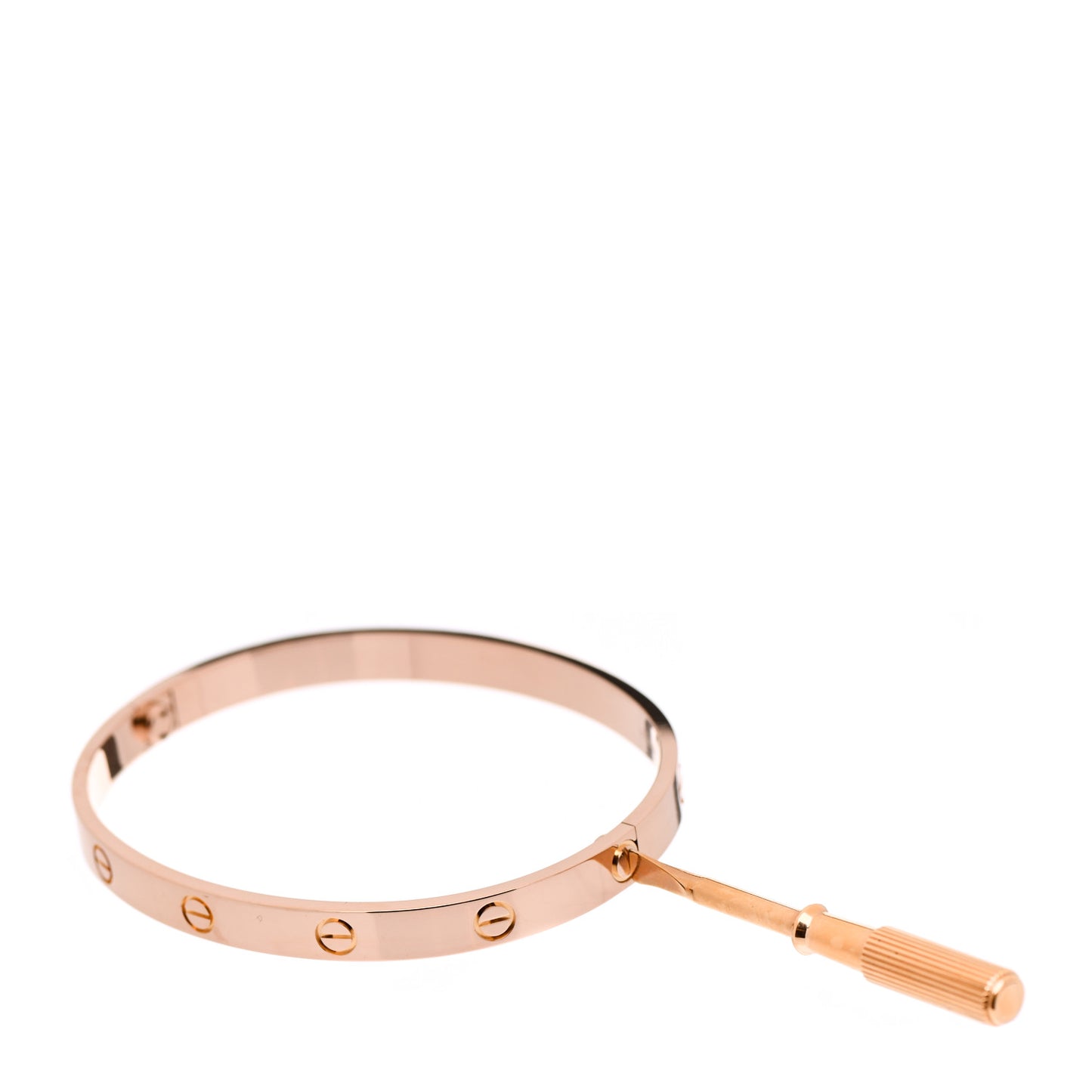 18K Pink Gold LOVE Bracelet 19