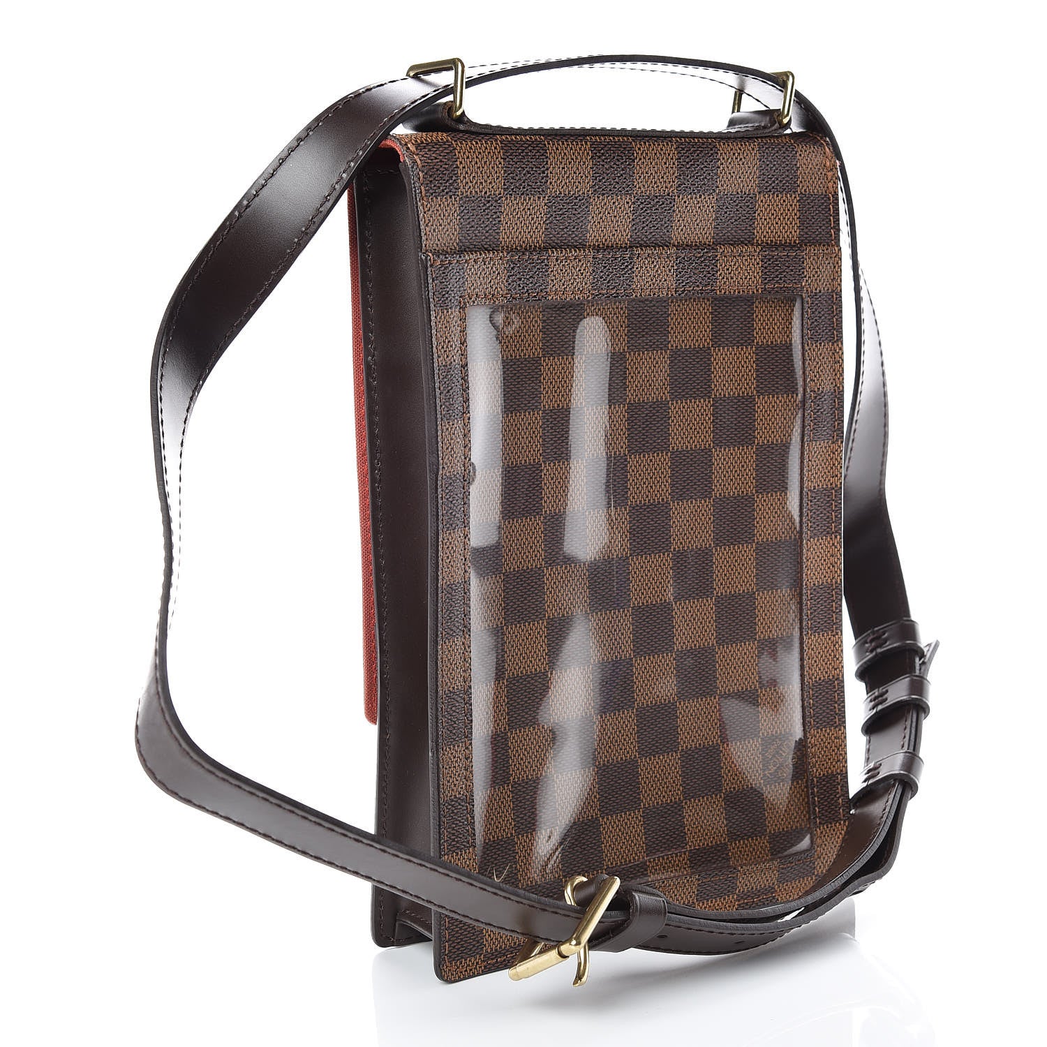 Louis Vuitton Damier Ebene Portobello Travel Shoulder Bag 3 of 9