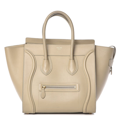 Celine Smooth Calfskin Mini Luggage Mastic 1 of 18