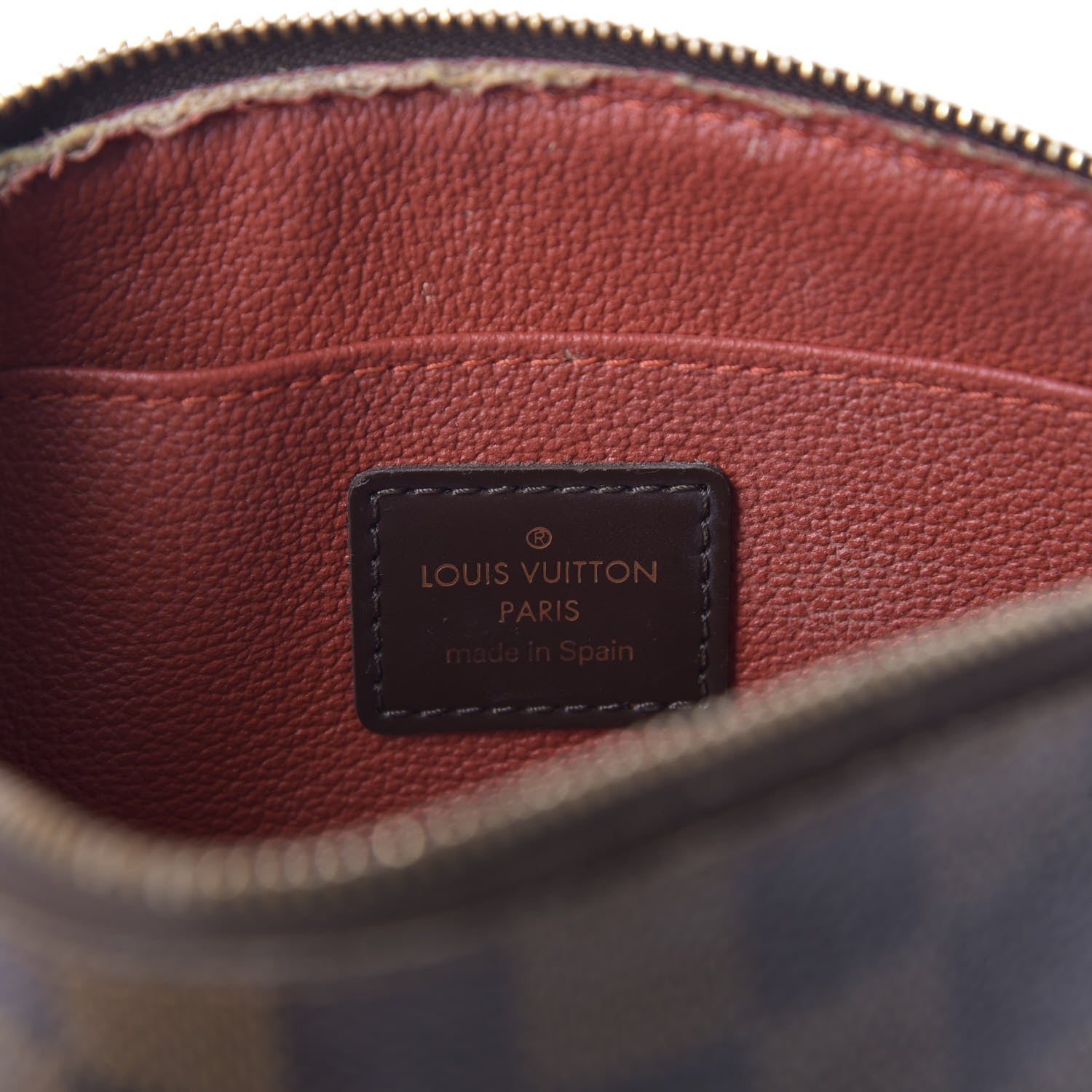 Louis Vuitton Damier Ebene Cosmetic Pouch 13 of 14