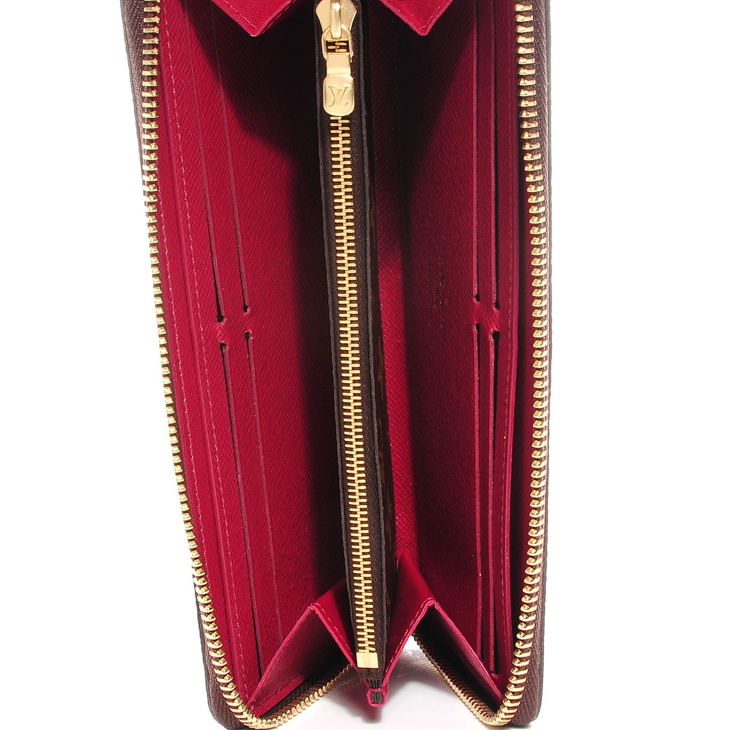 Louis Vuitton Monogram Clemence Wallet Fuchsia 8 of 8