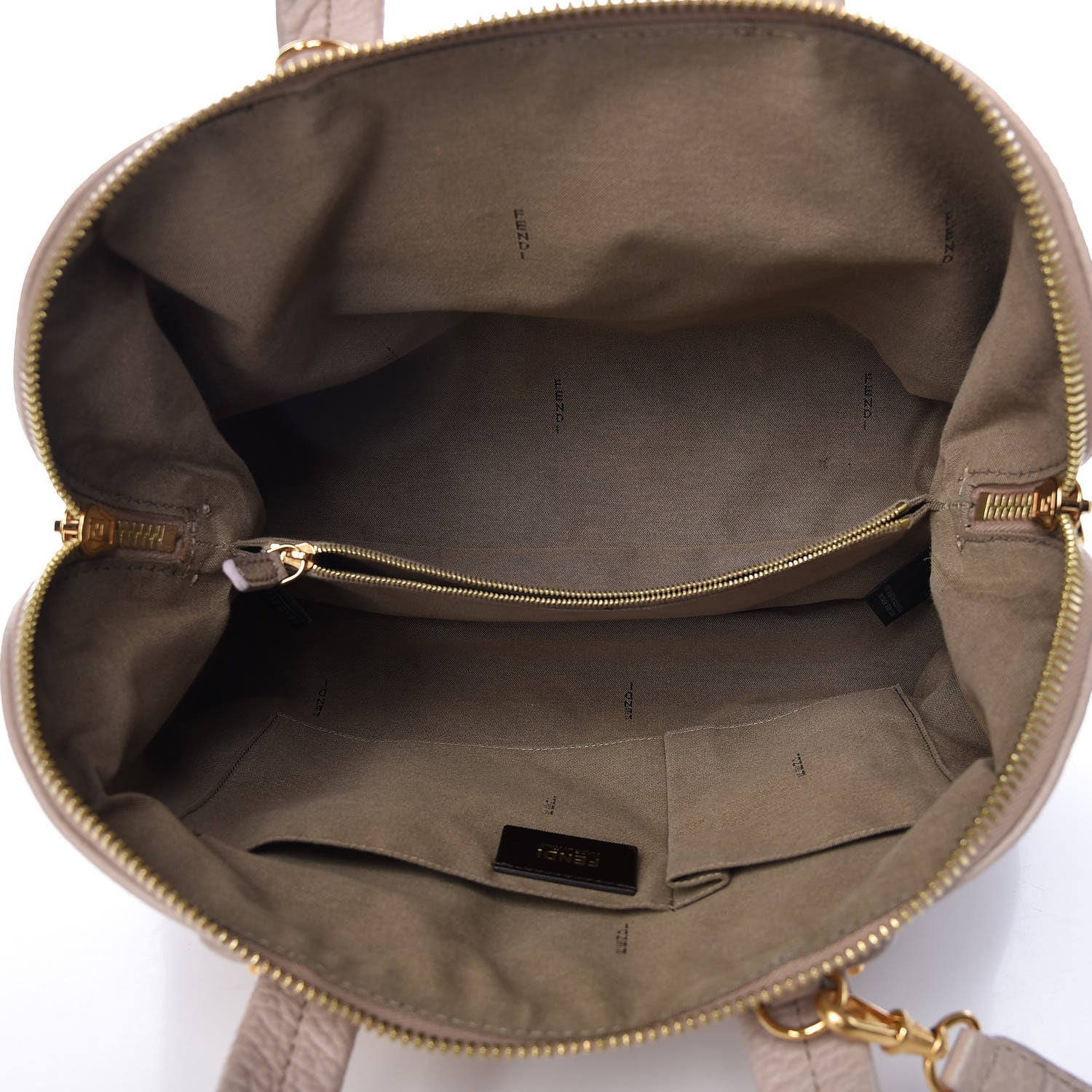 Fendi Vitello Small Chameleon Tote Beige Cipria 6 of 18