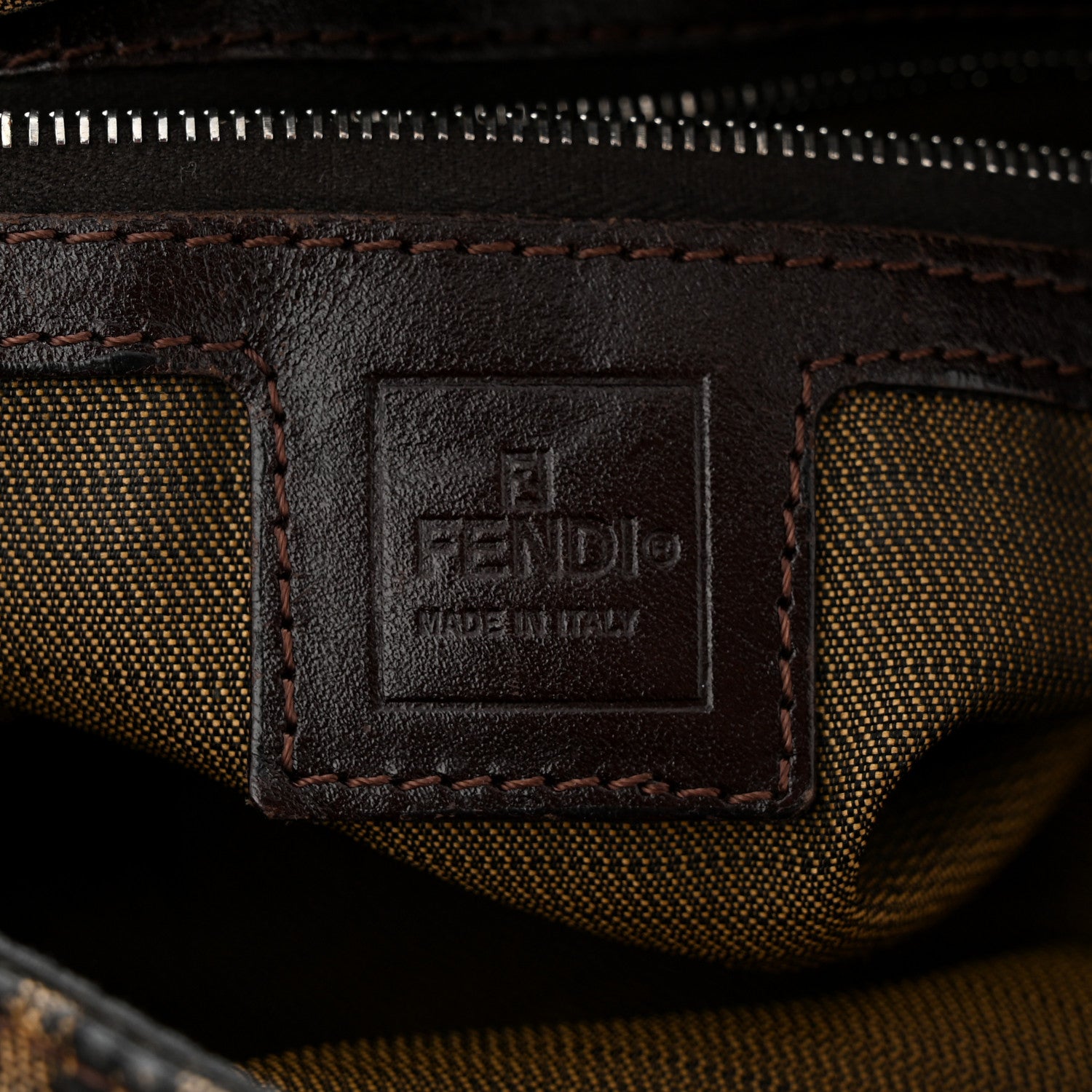 Fendi Zucca Mama Baguette Tobacco 6 of 13