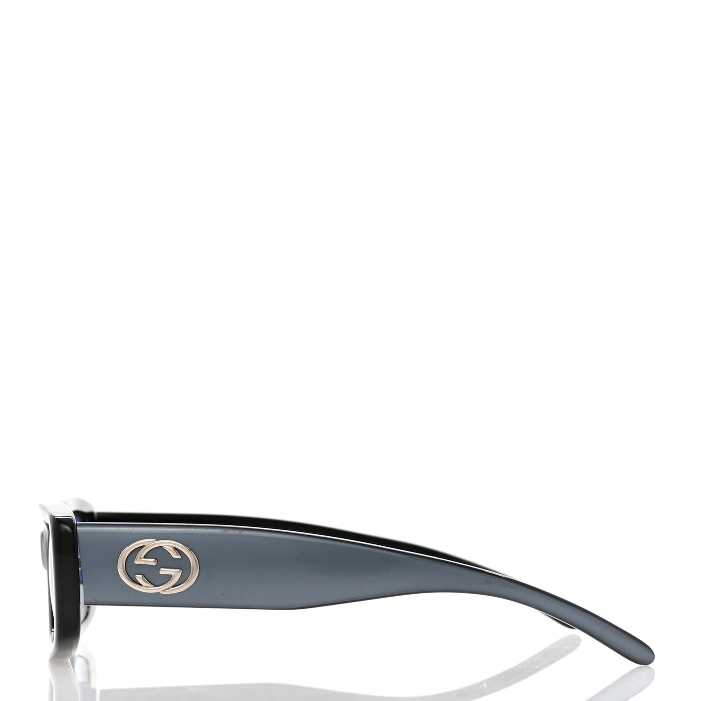 Acetate Rectangular GG2409 Sunglasses Grey