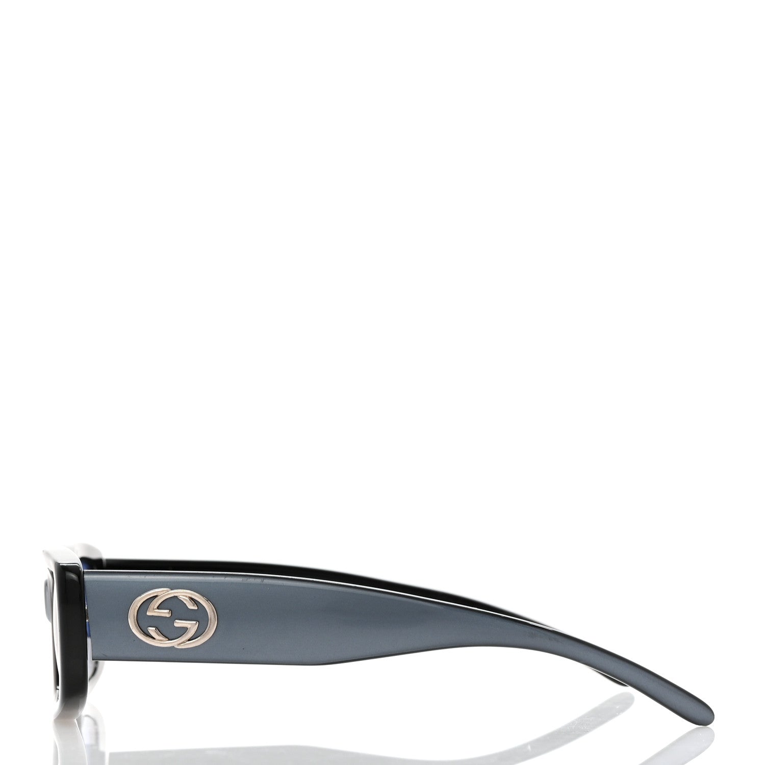 Gucci Acetate Rectangular GG2409 Sunglasses Grey 3 of 10