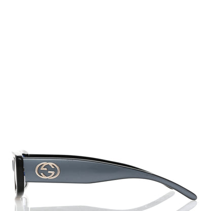 Gucci Acetate Rectangular GG2409 Sunglasses Grey 3 of 10