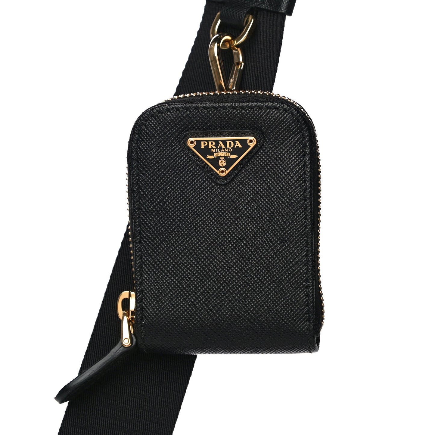 Saffiano Lux Re-Edition 2005 Shoulder Bag Black