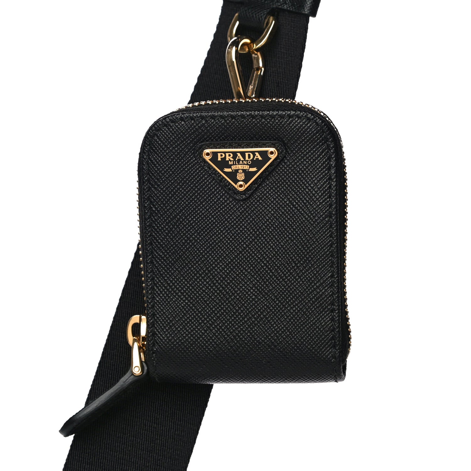 Prada Saffiano Lux Re-Edition 2005 Shoulder Bag Black 8 of 10