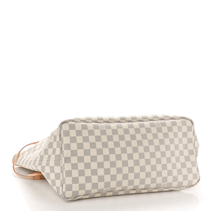 Louis Vuitton Damier Azur Neo Neverfull GM Rose Ballerine 5 of 9