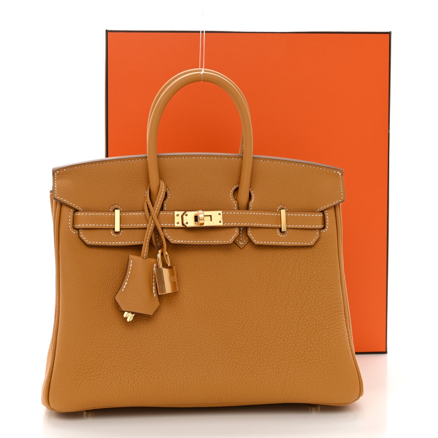 Togo Birkin 25 Natural Sable