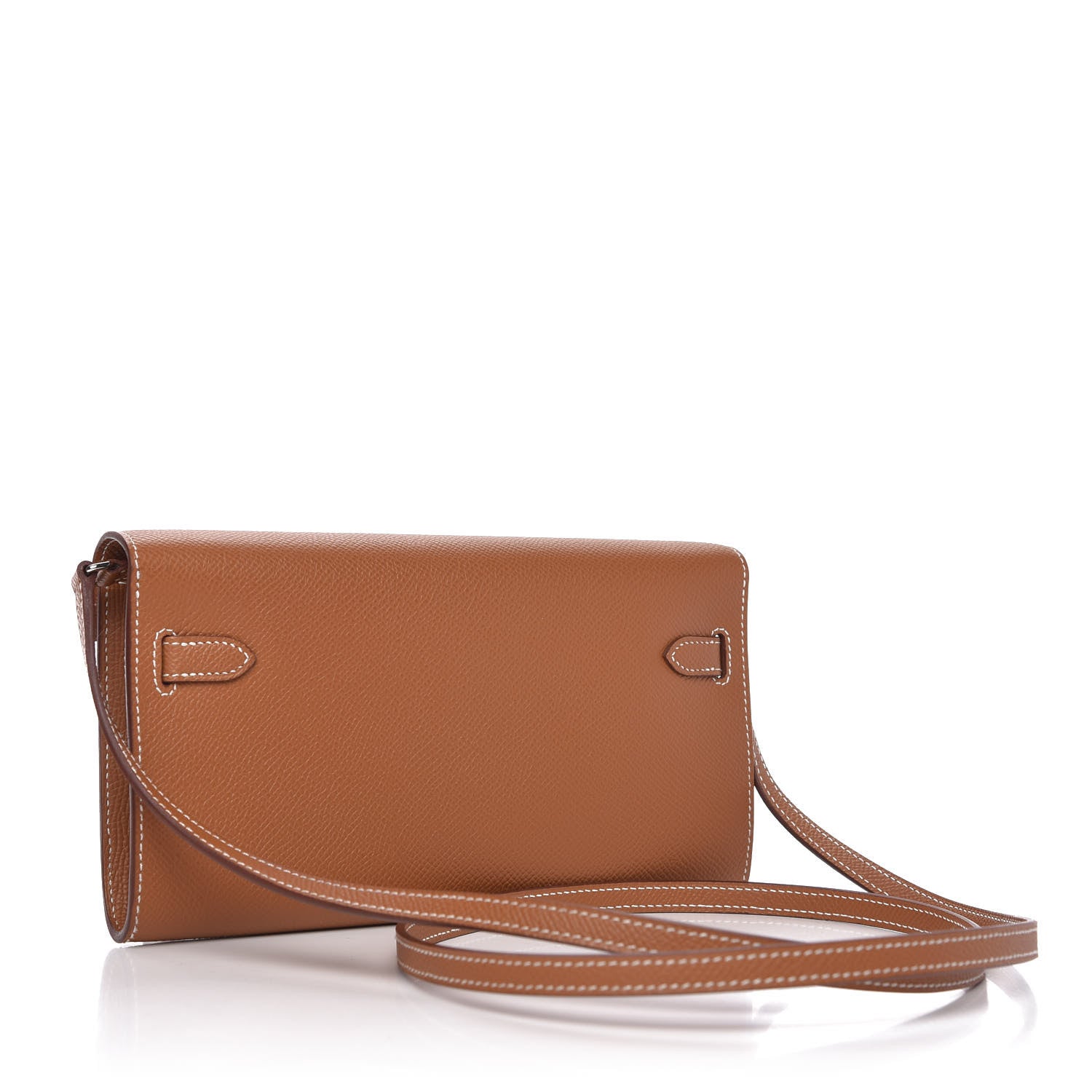 Hermes Epsom Kelly Wallet To Go Gold 3 of 10