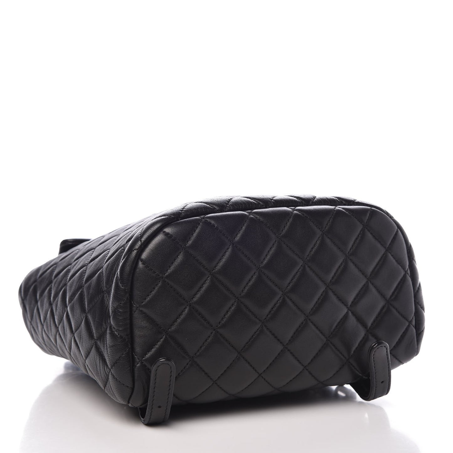 Lambskin Quilted Small Urban Spirit Backpack Black