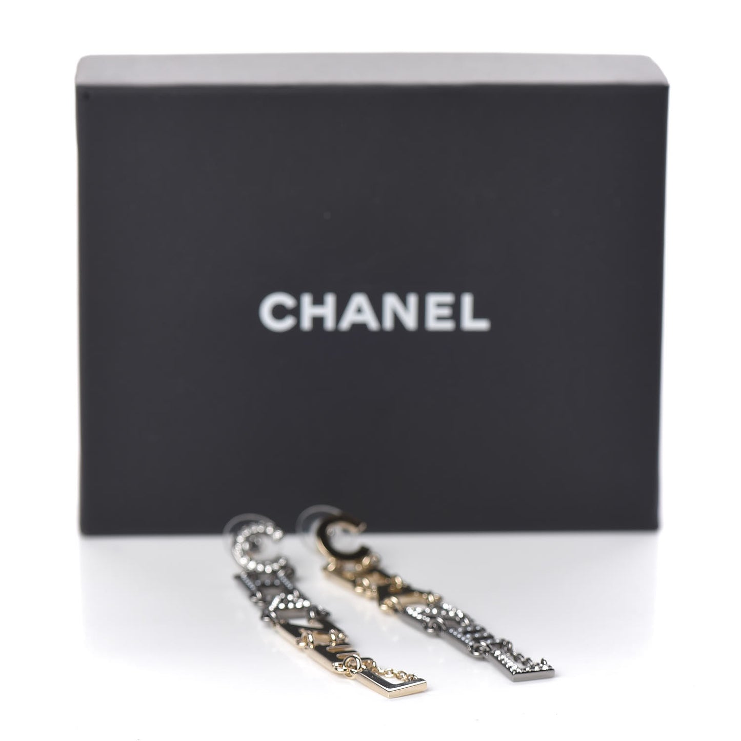 Crystal Pearl Bright Young Things Earrings Gold Ruthenium
