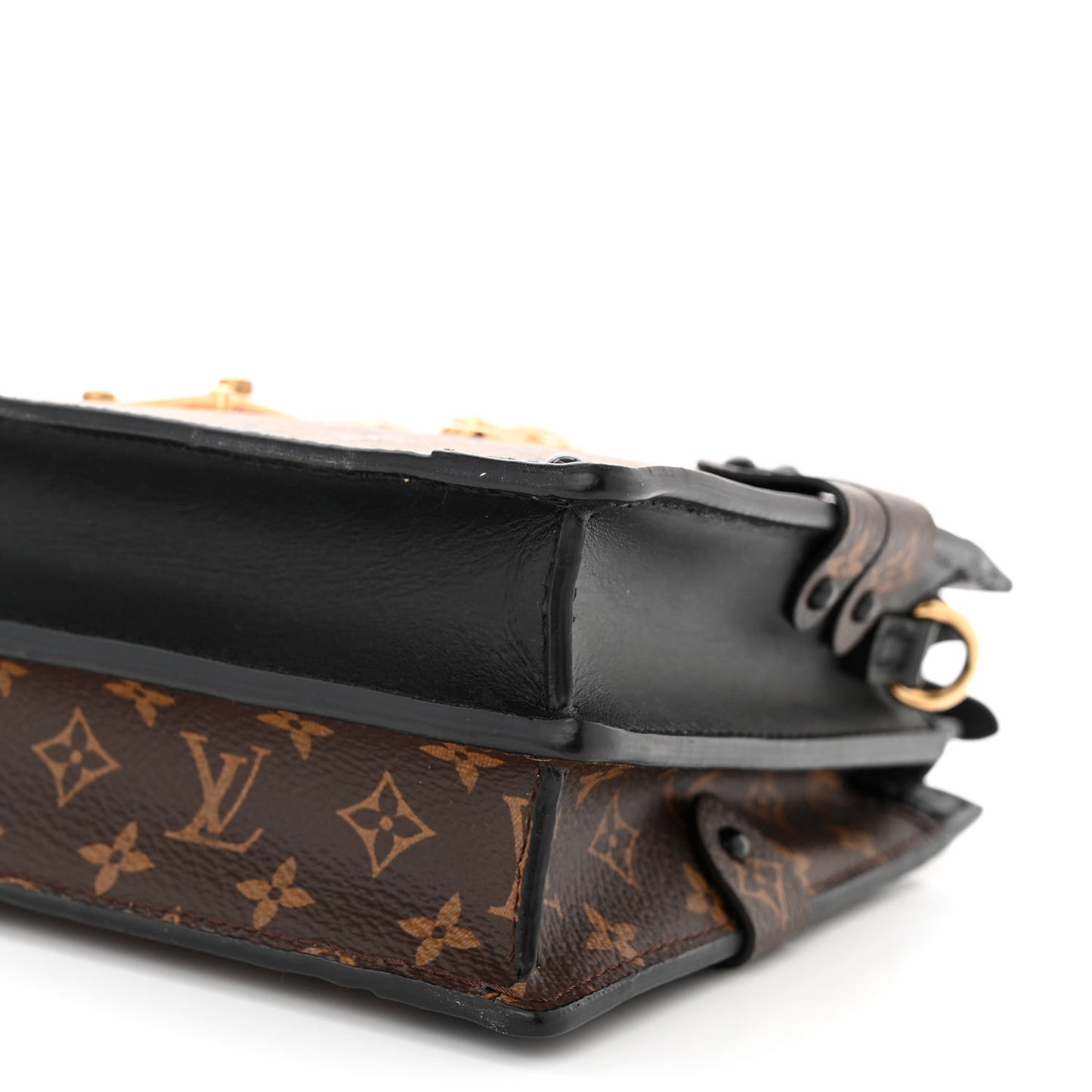 Reverse Monogram Trunk Clutch