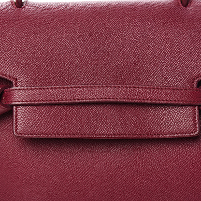 Celine Grained Calfskin Micro Belt Bag Plum 11 of 11