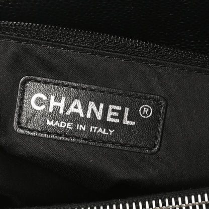 Chanel Caviar Quilted Grand Shopping Tote GST Black 6 of 10
