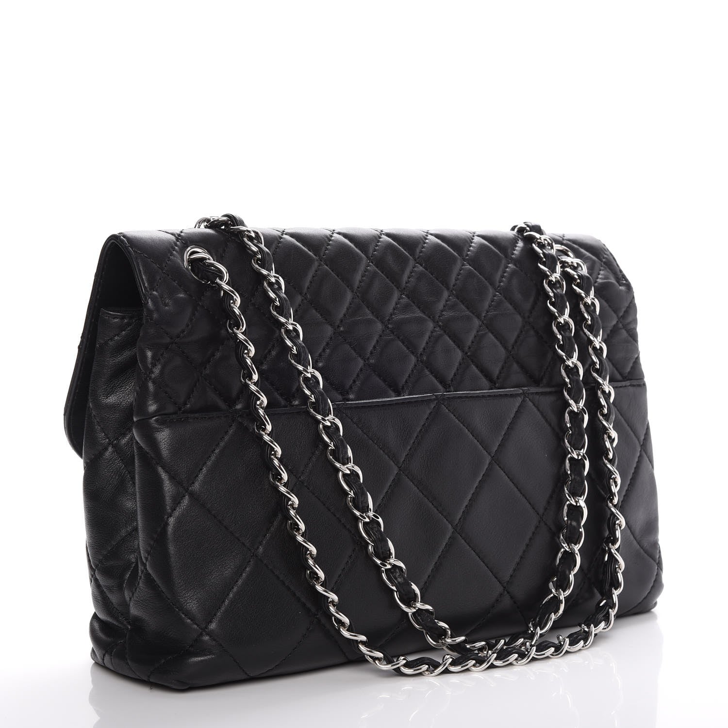 Chanel Calfskin Quilted In The Business Flap Bag Black 3 of 8