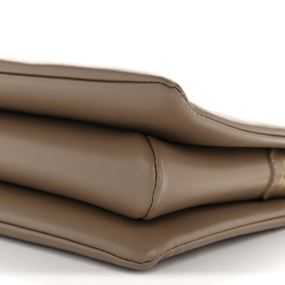Louis Vuitton Lambskin Embossed Monogram Coussin PM Taupe 9 of 13