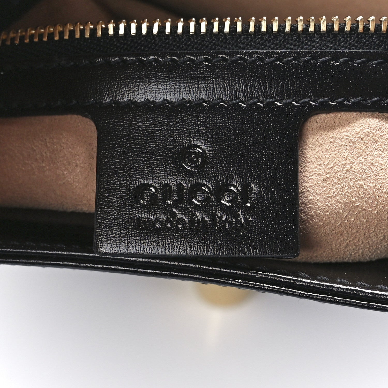 Gucci Boarded Dyana Lux Calfskin Small Jackie 1961 Hobo Black 6 of 12