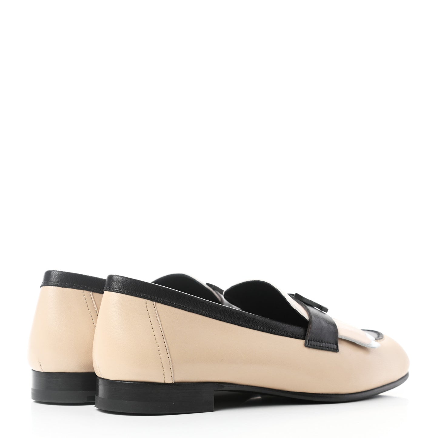 Goatskin Womens Royal Loafers 36 Multicolor