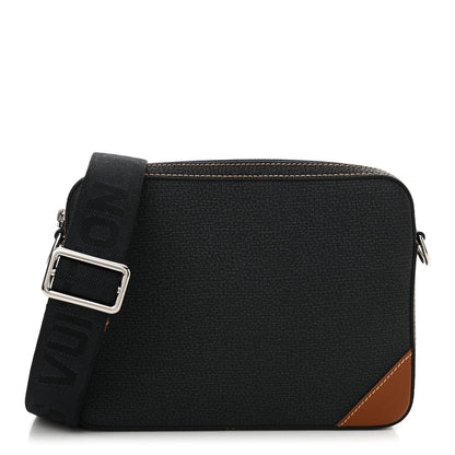 Louis Vuitton Taurillon Trio Messenger Denim Blue 1 of 9