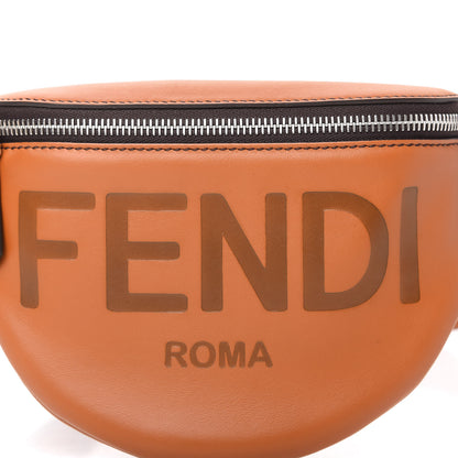 Fendi Vitello Grace Light Logo Embossed Small Belt Bag Brandy 10 of 10