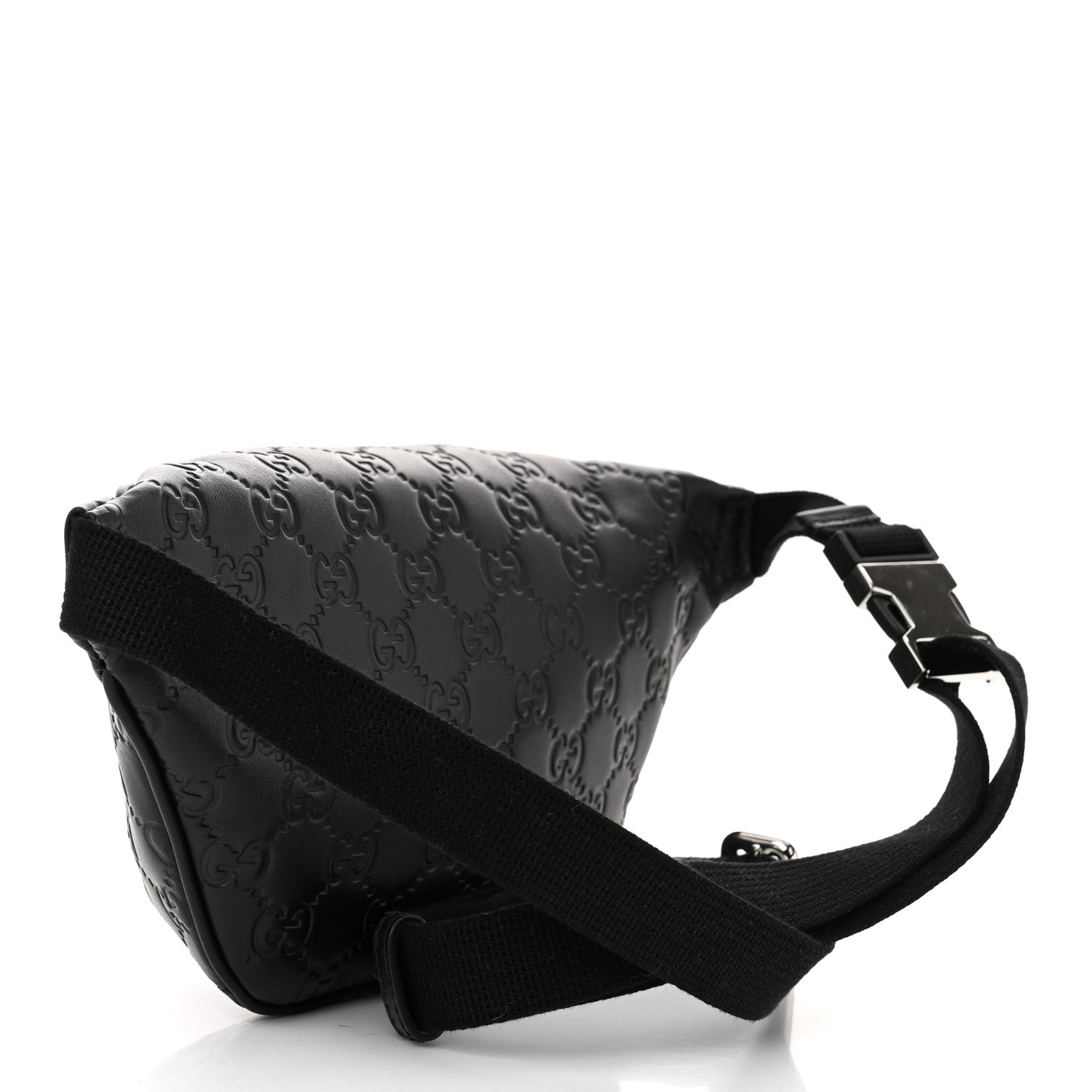 Gucci Guccissima Belt Bag Black Black 3 of 10