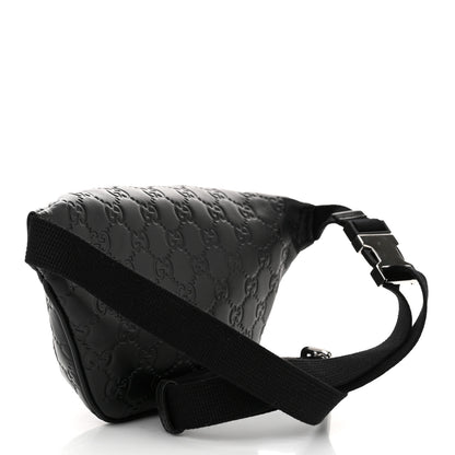 Gucci Guccissima Belt Bag Black Black 3 of 10