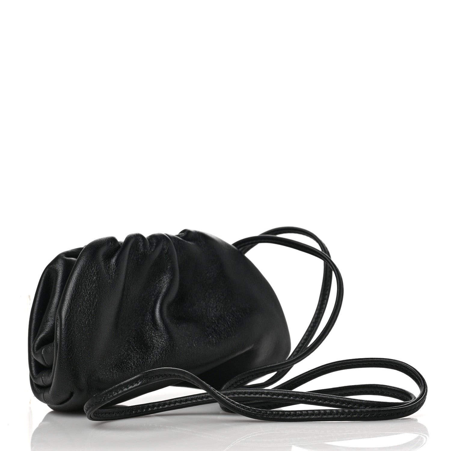 Bottega Veneta Butter Calfskin Coin Purse Black 2 of 5