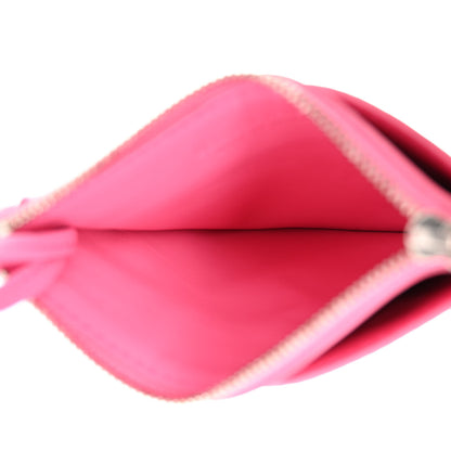 Bottega Veneta Nappa Intrecciato Zip Card Case Pink 5 of 6