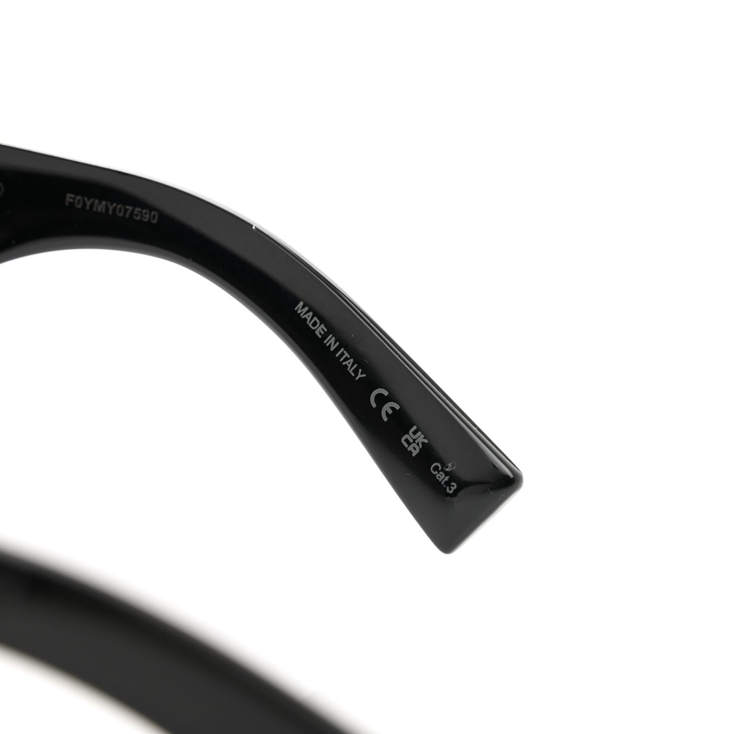 Acetate Blaze Sunglasses SL M119 Black