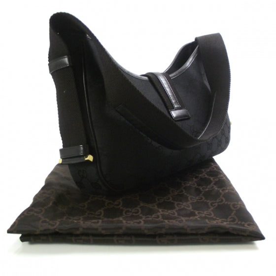 Monogram Shoulder Bag Black