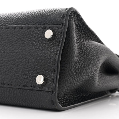 Fendi Cuoio Romano Selleria Bi-Color Medium Peekaboo Iconic Satchel Black Mou Black Mou 11 of 11