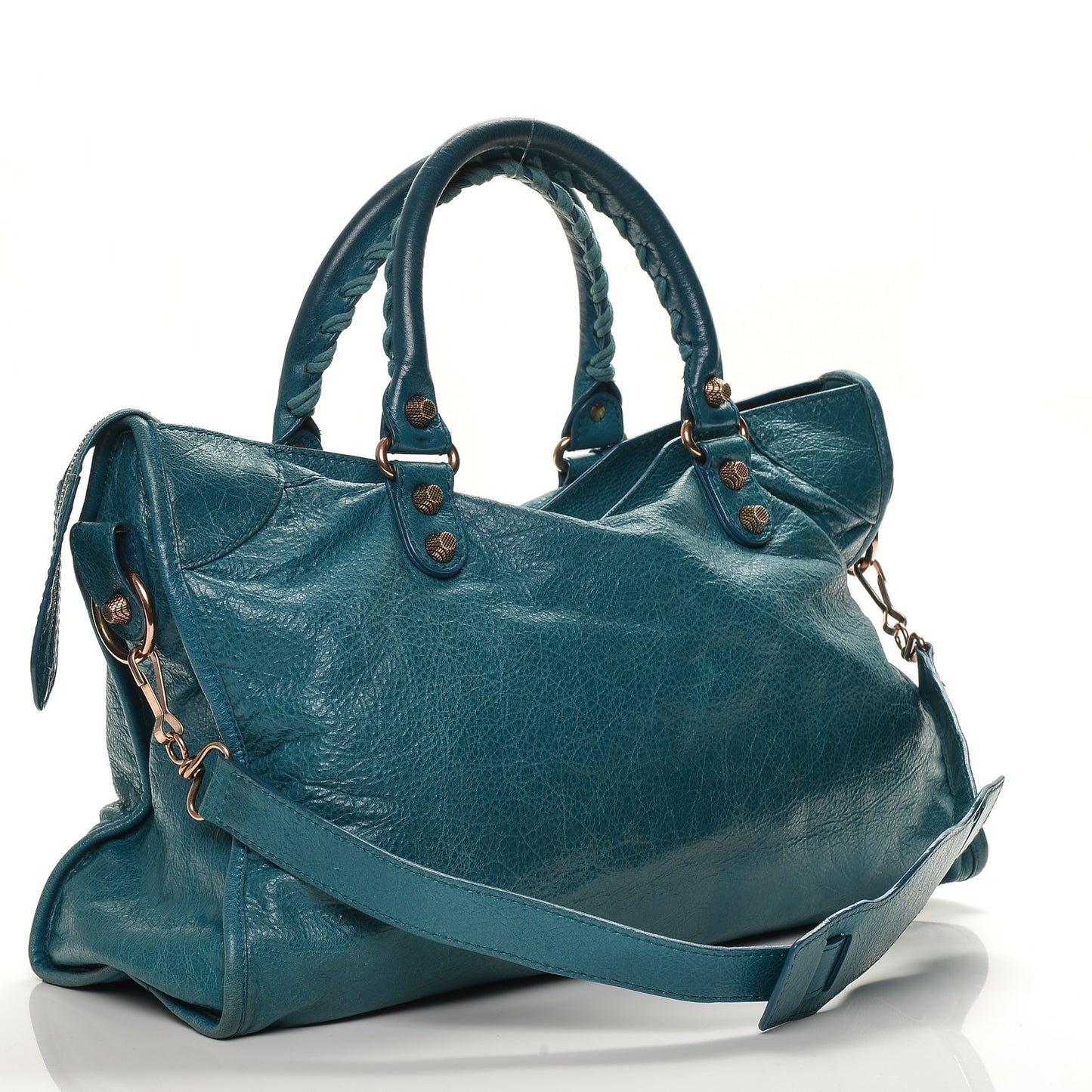 Agneau Giant 12 Rose Gold Hardware City Lagon