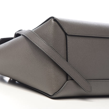 Celine Grained Calfskin Micro Belt Bag Grey 9 of 10