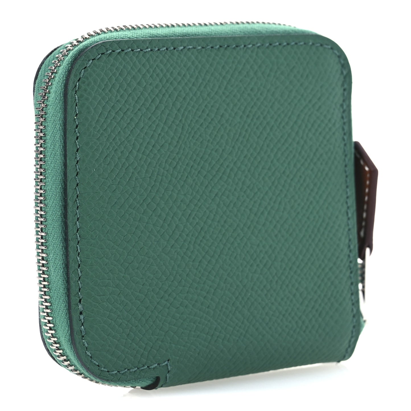 Epsom Silk'in Coin Purse Vert Jade