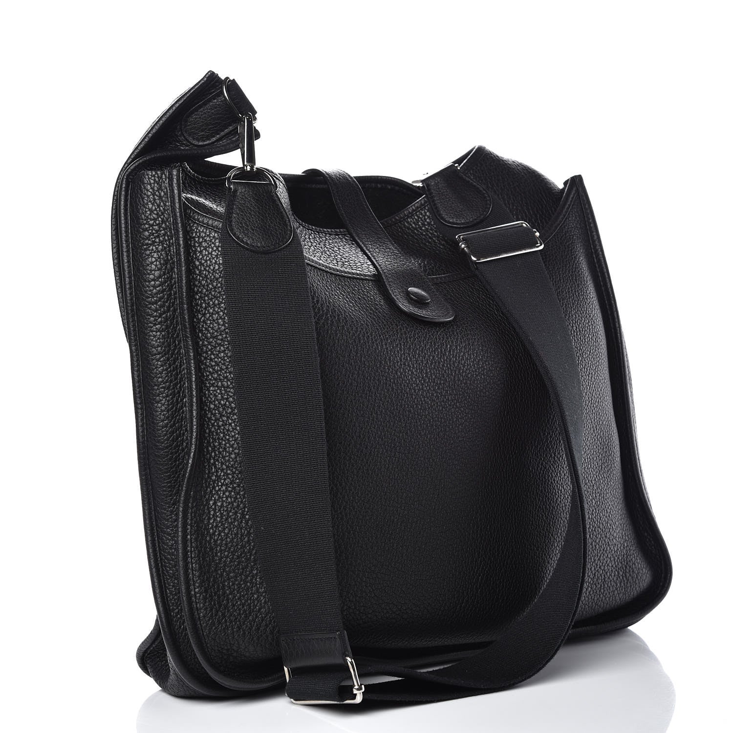 Hermes Taurillon Clemence Evelyne III TGM Black 3 of 16