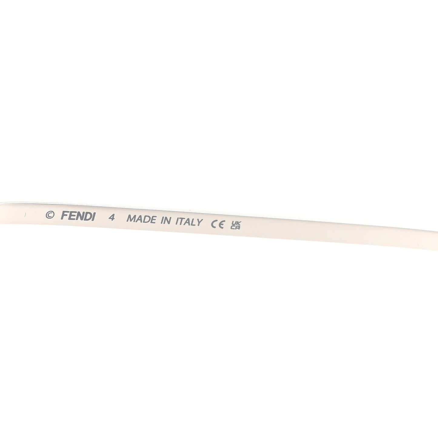 Metal Fendi Travel Geometric Sunglasses FE40060U Grey