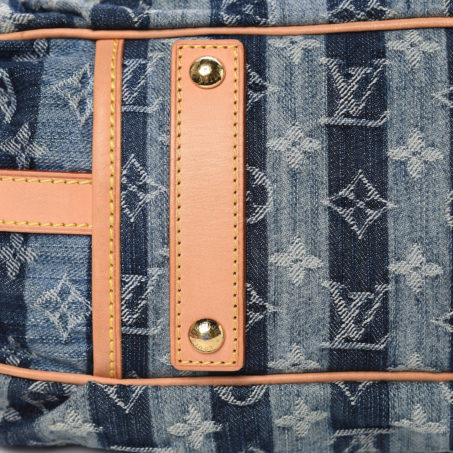 Denim Raye Porte Epaule MM