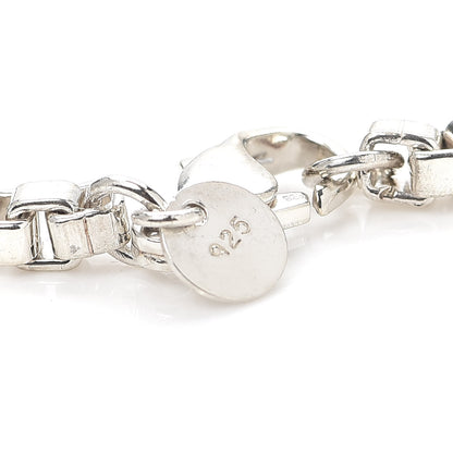 Tiffany Sterling Silver 4mm Venetian Link Bracelet 6 of 7